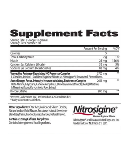 GAT Sports Nitraflex Advanced Pre Workout