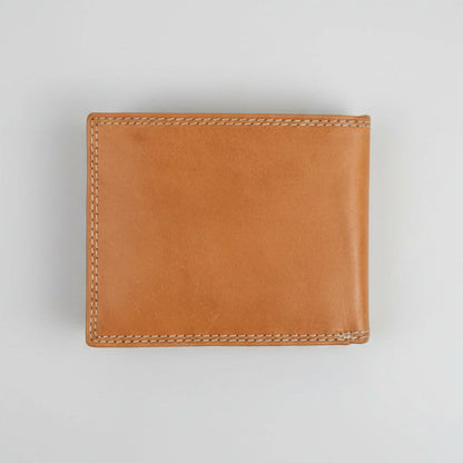 Portefeuille en cuir gaufré de bœuf pour homme