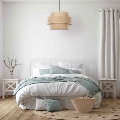 CALISTO JUTE Large  Natural Pendant Lamp