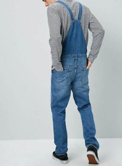 Men's denim Jeans Jumper overalls