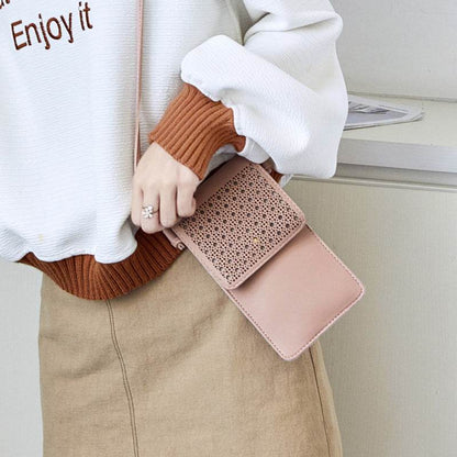 Cross Body Mobile Phone Bag Touching Screen