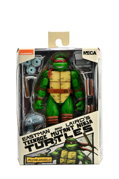 Teenage Mutant Ninja Turtles (Mirage Comics) – 7" Scale Action Figure – Michelangelo (Sub-Par Packaging)