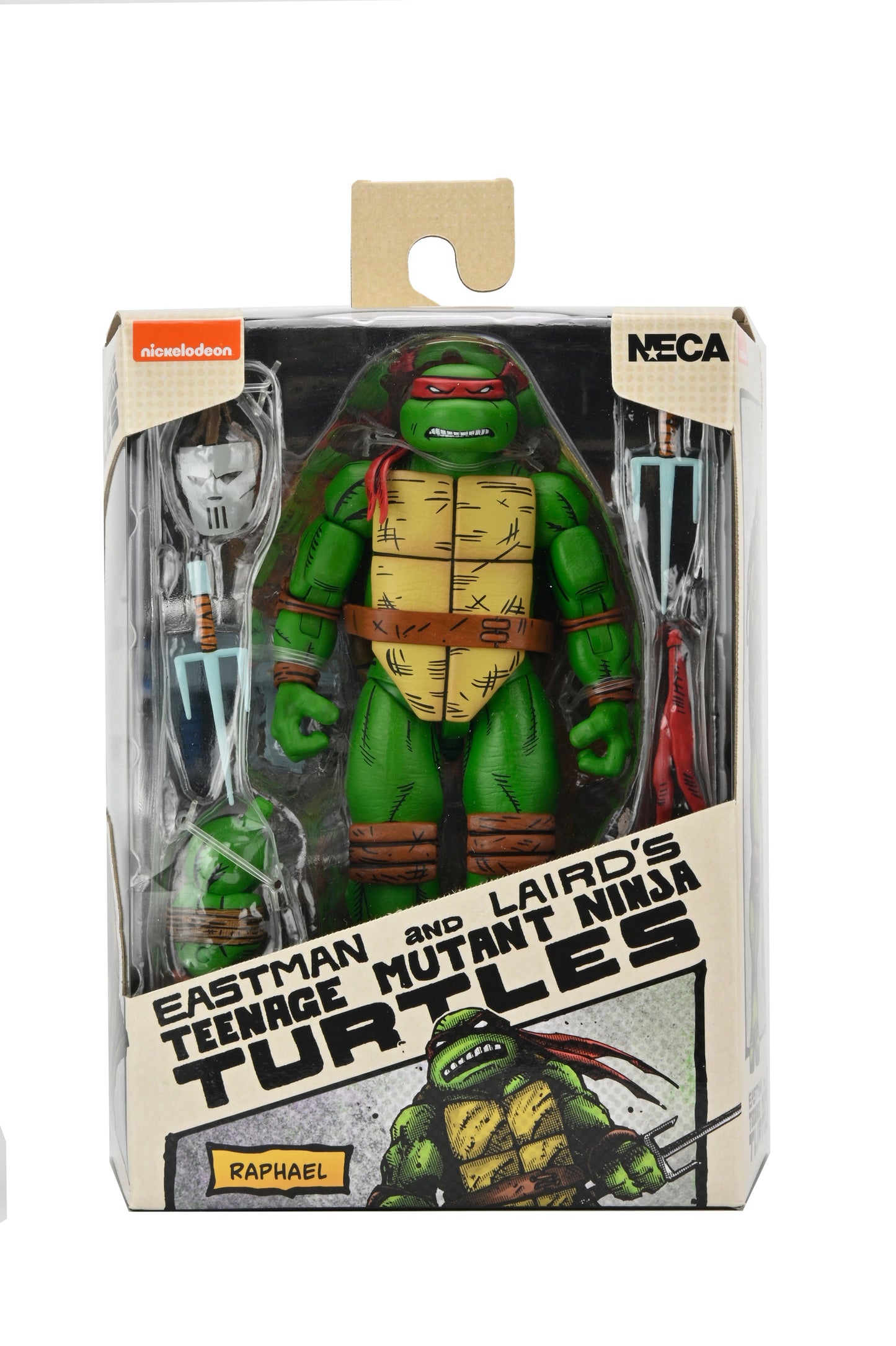 Teenage Mutant Ninja Turtles (Mirage Comics) – 7" Scale Action Figure – Raphael (Subpar Packaging)