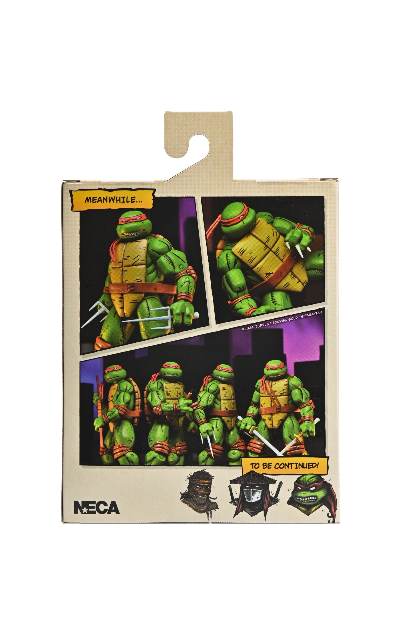 Teenage Mutant Ninja Turtles (Mirage Comics) – 7" Scale Action Figure – Raphael (Subpar Packaging)