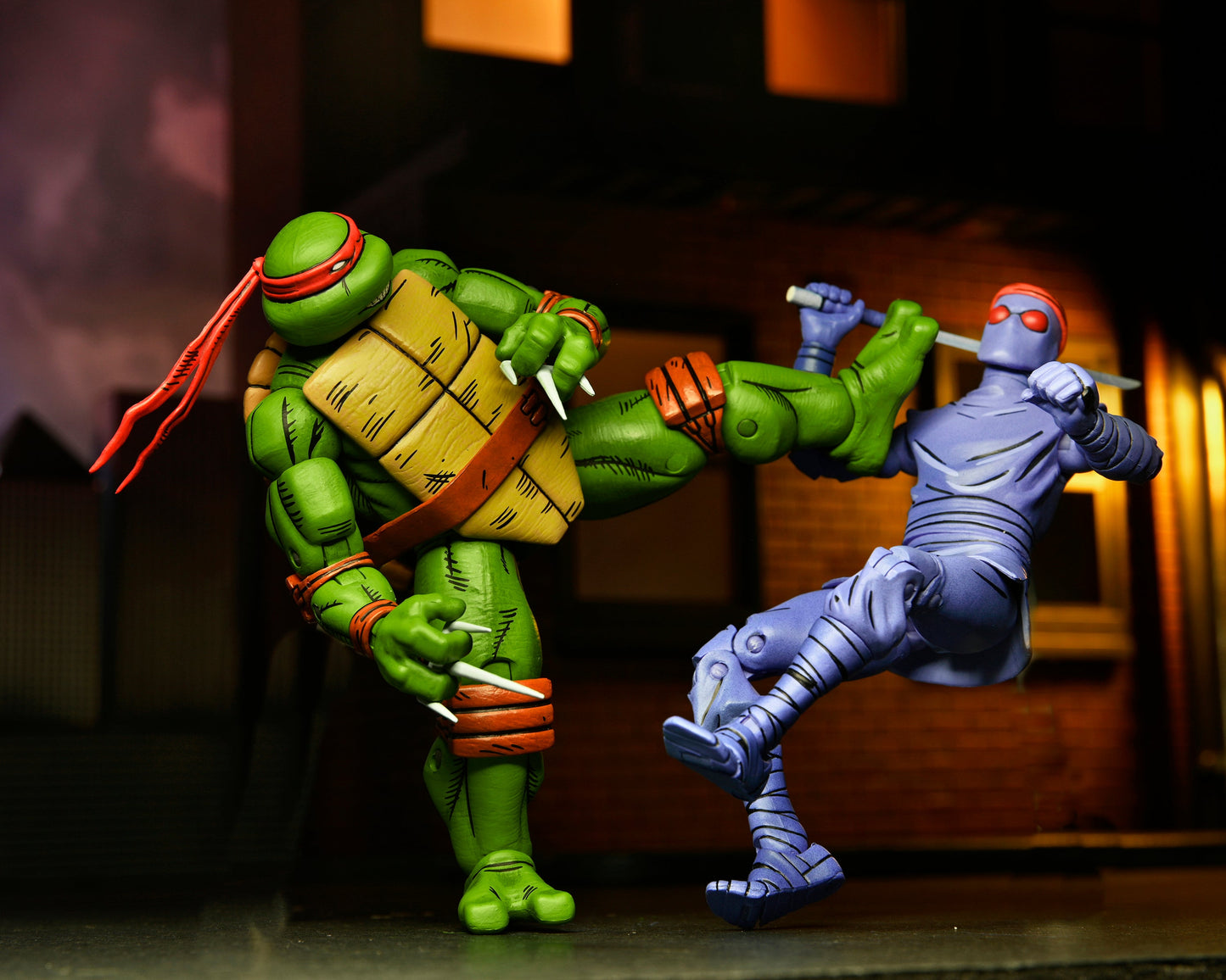 Teenage Mutant Ninja Turtles (Mirage Comics) – 7" Scale Action Figure – Raphael (Subpar Packaging)
