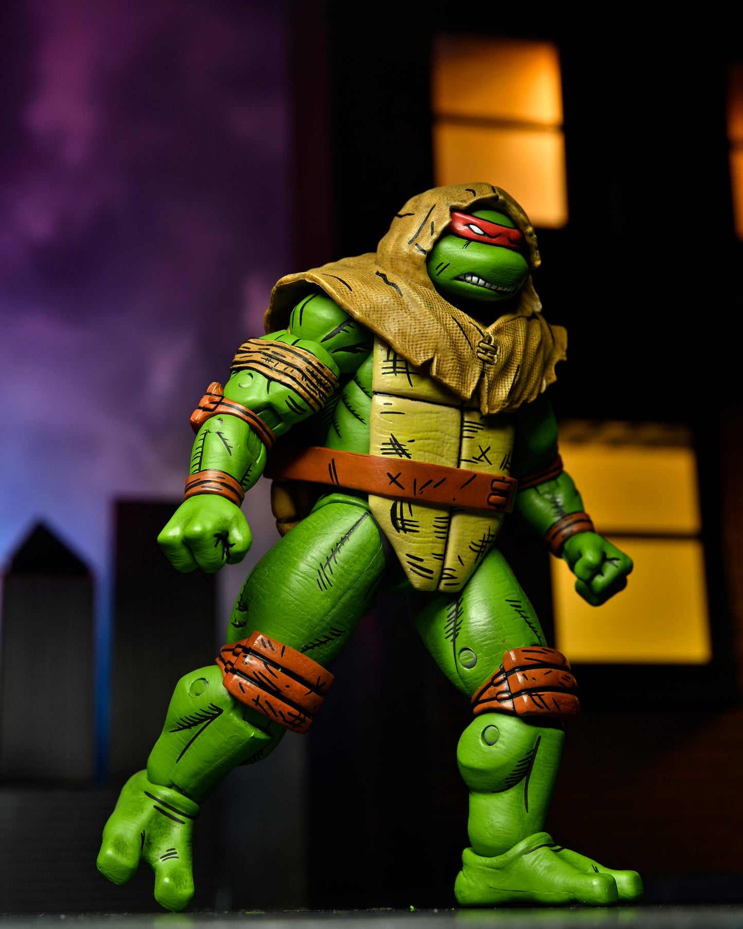 Teenage Mutant Ninja Turtles (Mirage Comics) – 7" Scale Action Figure – Raphael (Subpar Packaging)