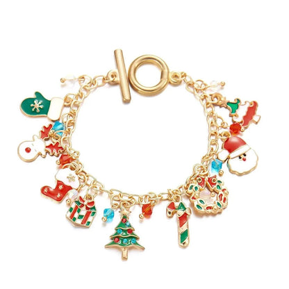 Christmas advent charm bracelet Nutcracker Charm Bracelet