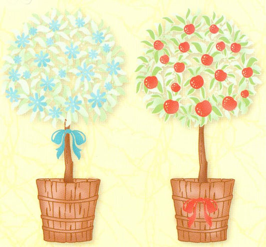 Tampon transparent Lea'bilities - Pot de fleurs