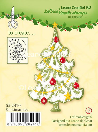 LeCreaDesign Clear Stamp Christmas Tree