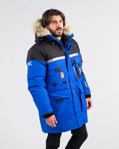 Outdoor Survival Canada OSC Mission Parka Unisex -60°C Down Parka RED Medium - ON DISPLAY
