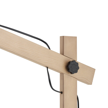OSLO Black Scandinavian Floor Lamp for Living Room, Bedroom & Office – Modern Minimalist Lighting  (Clearance)