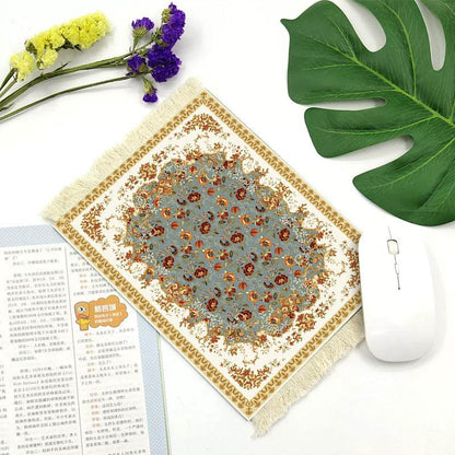 Office mouse pad, Suede fringe mouse pad Hot rubber  Bohemian style