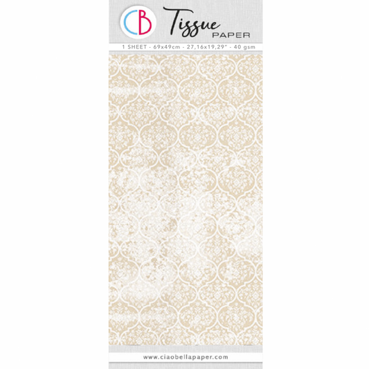 Tissue Paper cm69x49 27,66"x19,29” Classic Chic