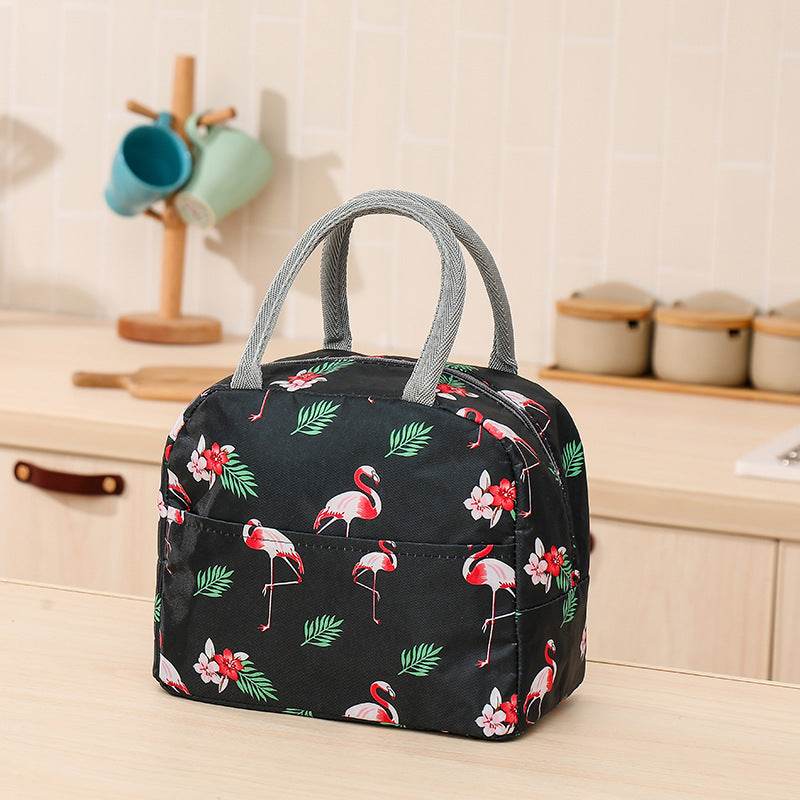 Portable Fashion Insulated Work Lunch Bag for Women