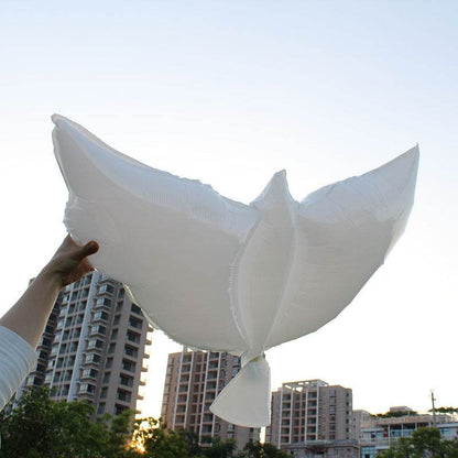peace pigeon aluminum film balloon