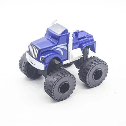 Flame and machine toy car