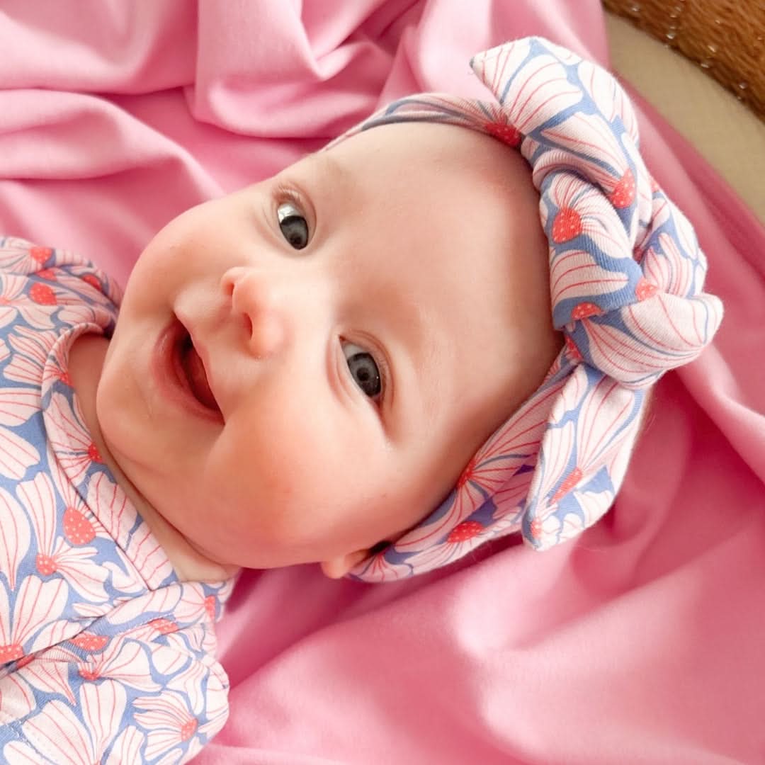 Baby Bamboo Headwrap | Saltwater Floral