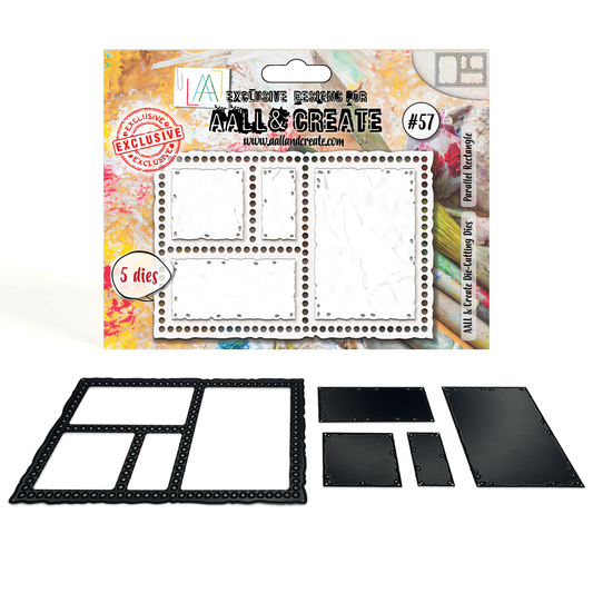 AALL and Create - Pochoir de découpe - Rectangle parallèle