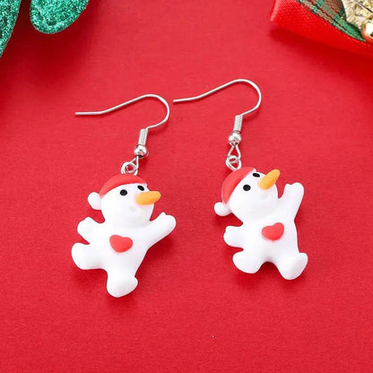 Creative Cartoon Christmas Earrings Fashion