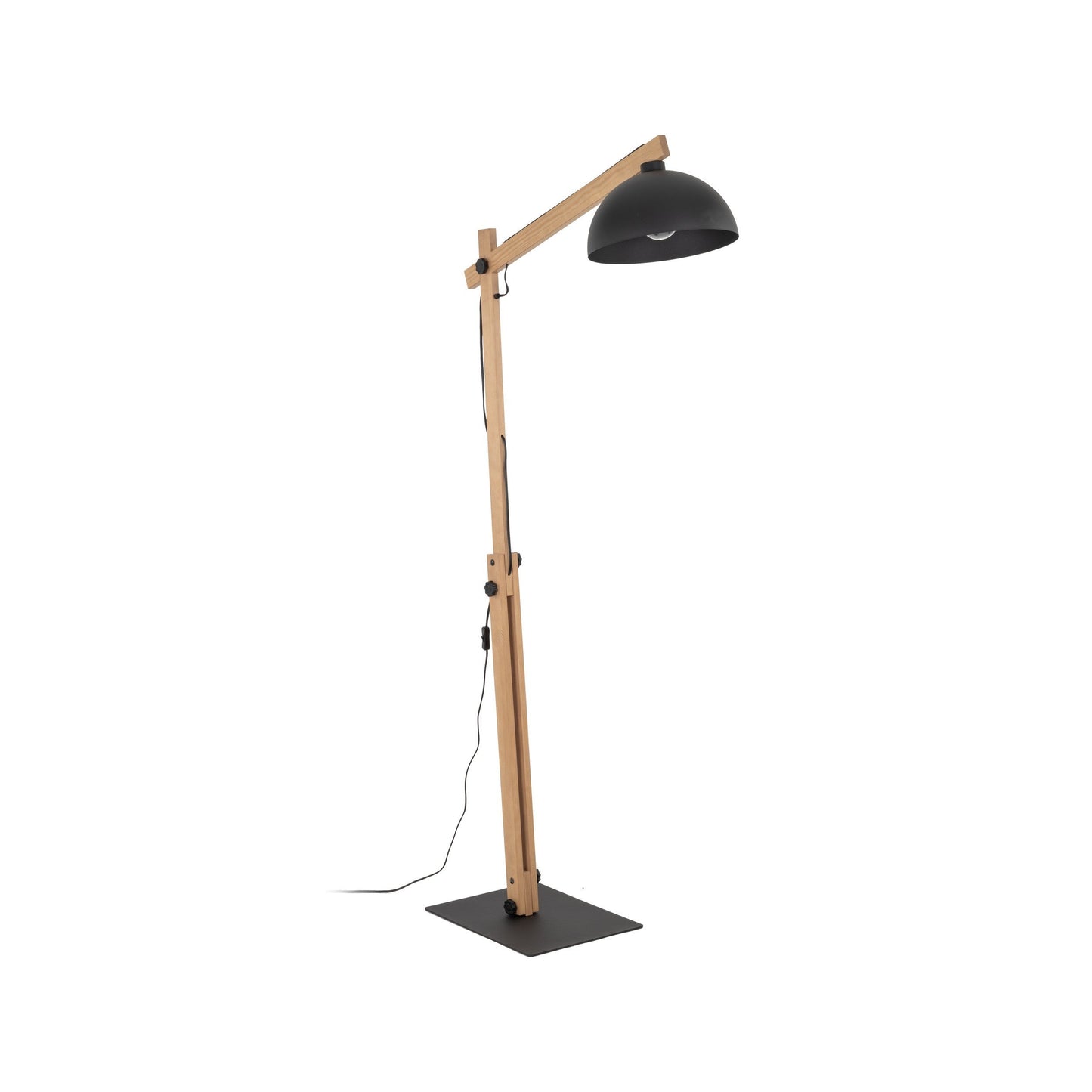 OSLO Black Scandinavian Floor Lamp for Living Room, Bedroom & Office – Modern Minimalist Lighting  (Clearance)
