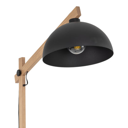 OSLO Black Scandinavian Floor Lamp for Living Room, Bedroom & Office – Modern Minimalist Lighting  (Clearance)