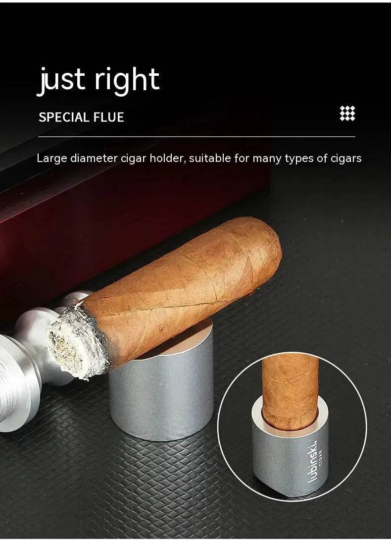 Multifunctional Cigar Pin Holder and Hole Punch