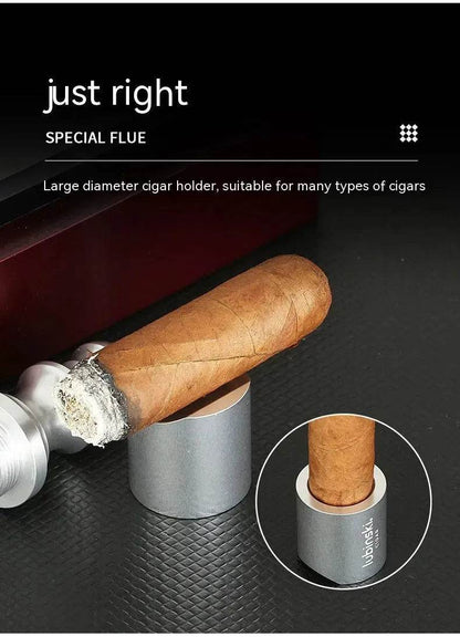 Multifunctional Cigar Pin Holder and Hole Punch