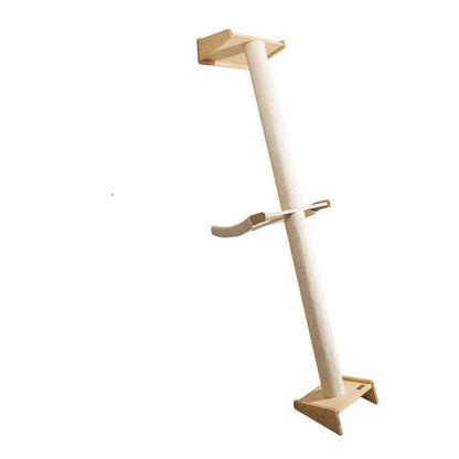 Cadre d'escalade pour grand chat en bois massif Litière pour chat Arbre à chat Étagère à chat simple