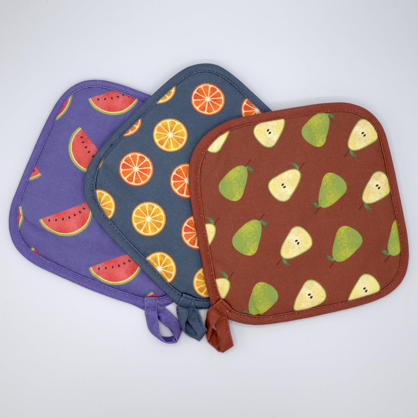 Faded Pear - Oven Mitt and Pot Holder