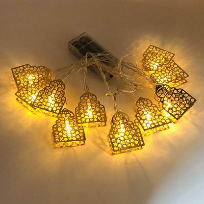Ramadan Decoration For Diwali Festival Of Eurban Eid Mubarak String Light