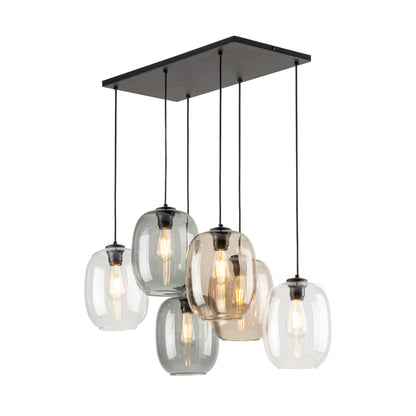 ELIO Mid-Century Modern Pendant Ceiling Light Fixture for Kitchen Island, Dining Room & Living Room