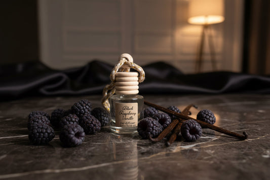 Diffuseur de voiture Framboise Noire Vanille