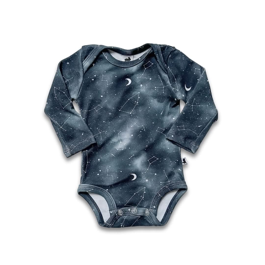 Bamboo Baby Long-Sleeved Onesie | Twilight Grove