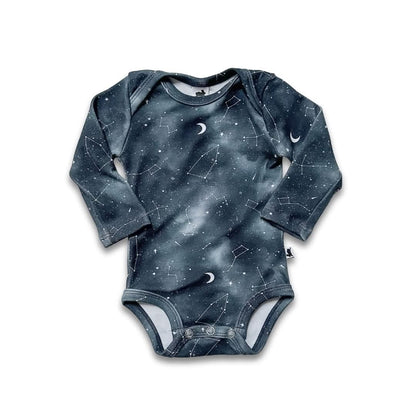 Bamboo Baby Long-Sleeved Onesie | Celestial Floral