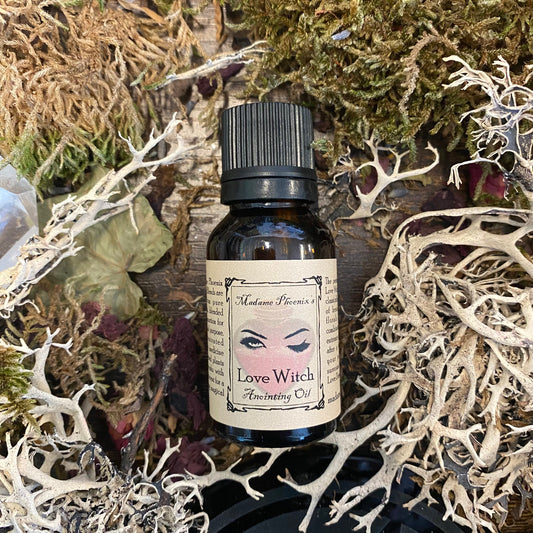 Huile d'Onction Rituelle Sortilège d'Amour Sorcière d'Amour