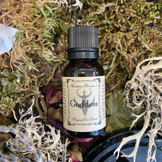 Élixir goutte-à-goutte en cristal d'huile magique Déesse