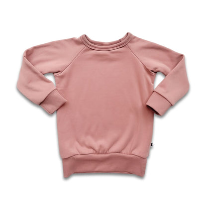 Youth Bamboo Fleece Raglan Pullover | Navy