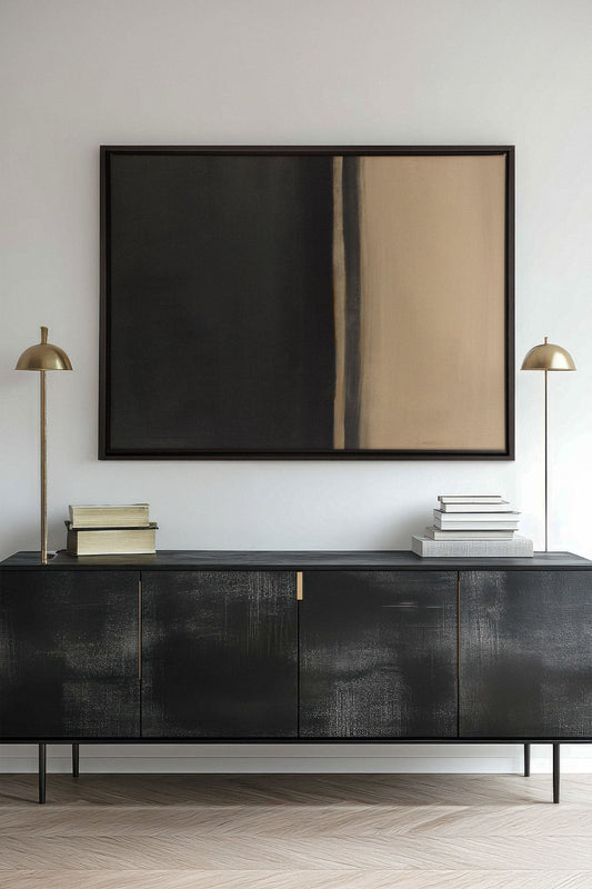 SABLES MOUVANTS, Œuvre sur toile tendue