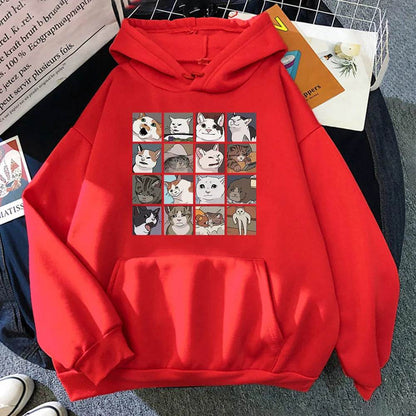 Women's Personalized Harajuku Sweatshirt Loose Plus Size