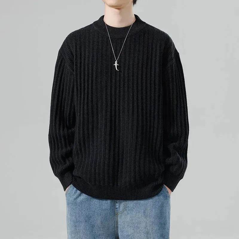 Knitwear Sweater with Crewneck Pullover top