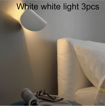 Creative Bedside Table Lamp – Modern Iron Nightstand Light for Bedroom & Living Room with E27/E14 LED