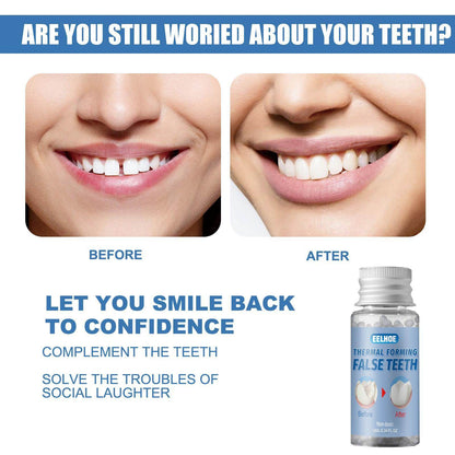 Easy-to-use Tooth Shaping Glue Video Beauty Denture Correction Temporary Filling