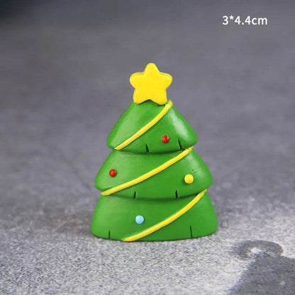 Decorative Resin Ornaments For Christmas Baked Cakes