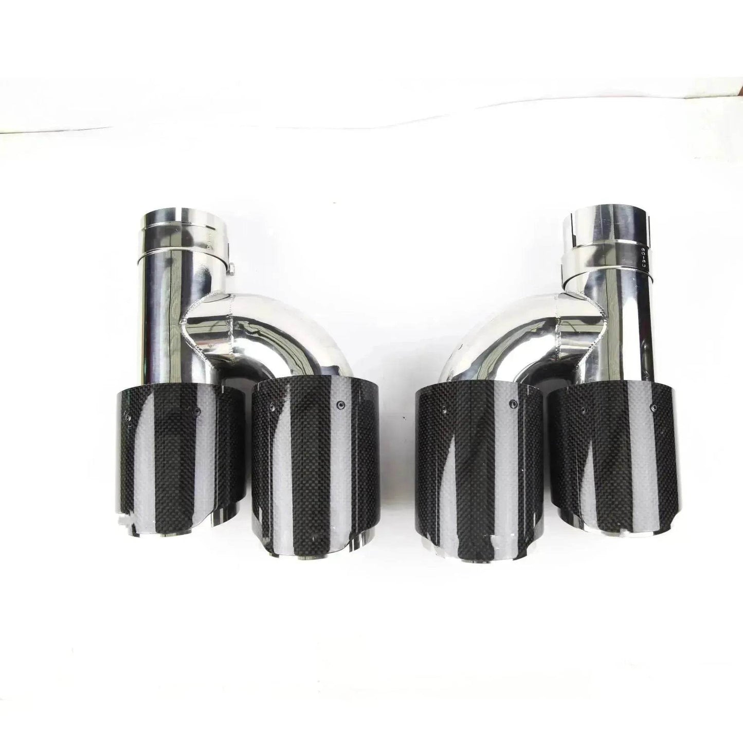 Four-outlet Double-tail Stainless Steel Exhaust Pipe