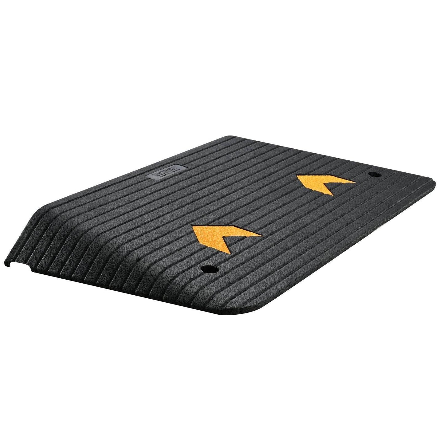 Upgraded Rubber Threshold Ramp, 3.5 Rise Door Ramp With 1 Channel, Natural Rubber Car Ramp With Non-Slip Textured Surface, 33069 Lbs Load Capacity Curb Ramp For Wheelchair And Scooter