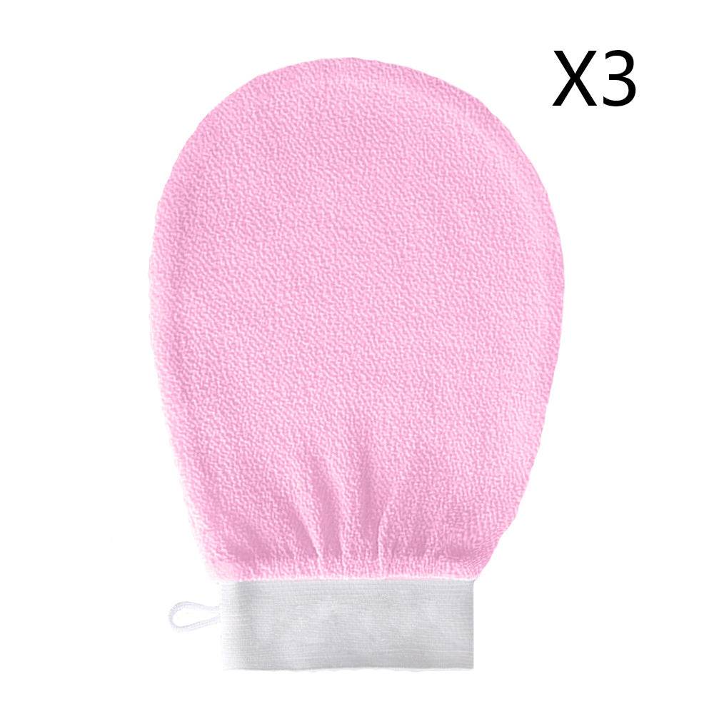 Home Fashion Exfoliating Bath Gloves exfoliating sponge