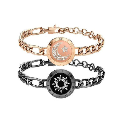 Lovers Sun & Moon Smart Sensing Couple Bracelet