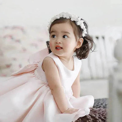 Little Bridesmaid  Flower Girl Dress Princess ball dress for baby girl