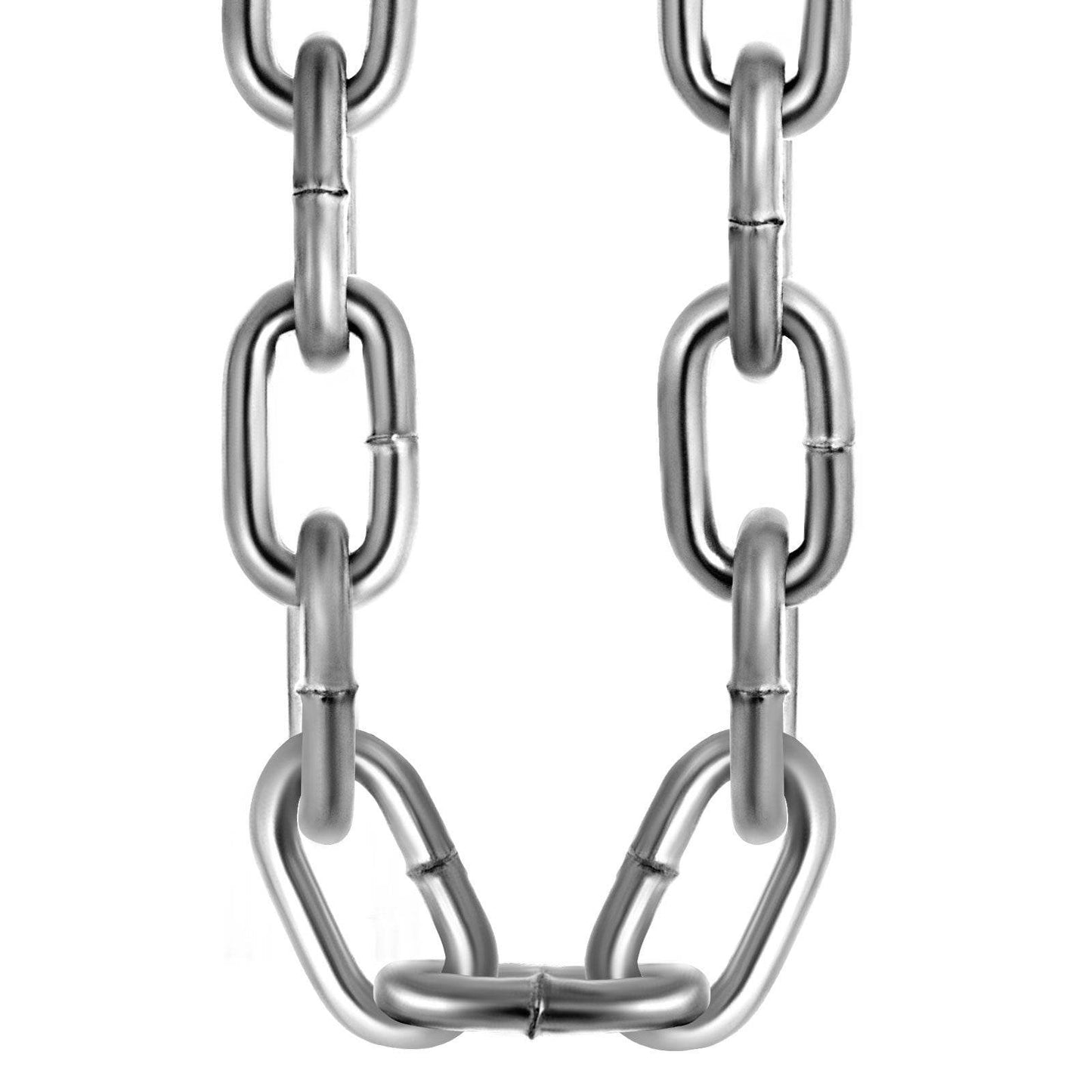 Grade 30 Chain 3 16 Inch By 100Ft Length Grade 30 Proof Coil Chain Zinc Plated Grade 30 Chain For Towing Logging Agriculture And Guard Rails