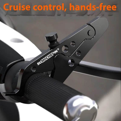 Motorcycle Throttle Grip CNC Aluminum Lock Assist Retainer Universal Cruise Control Bike Throttle Wrist Grip Handle Bar